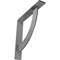 Ekena Millwork Bulwark Steel Bracket, Hammered Gray 2"W x 12"D x 12"H BKTM02X12X12BUHGY - alternate 1